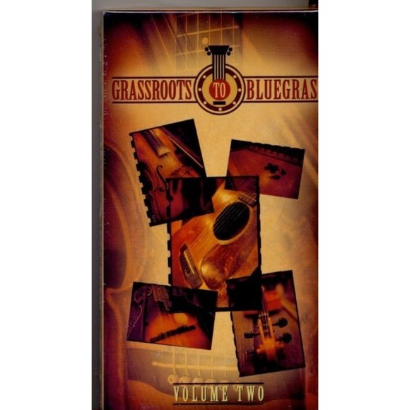 GRASSROOTS TO BLUEGRASS VHS VOL. 2 NEW, SEALED, 10 Great Songs! - Picture 1 of 2
